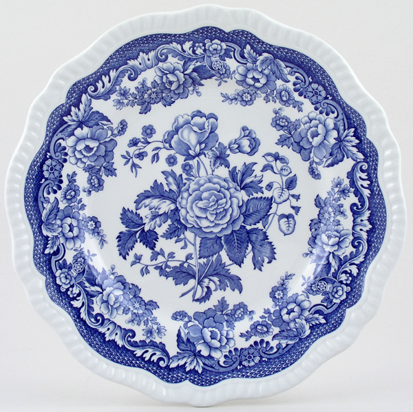 Plate British Flowers c1996
